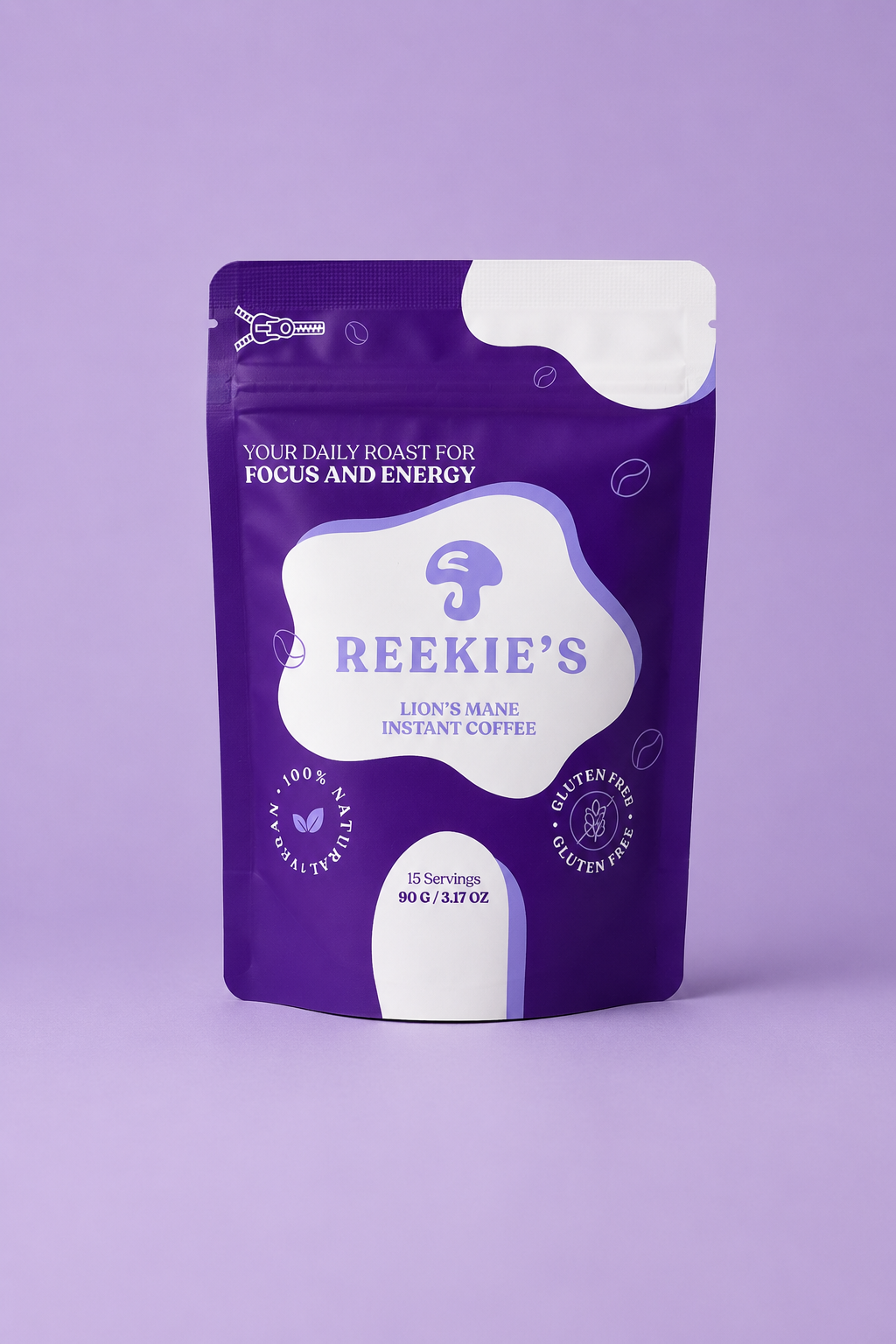 Reekie’s Lions Mane Instant Coffee